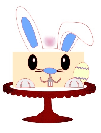 Arquivo Páscoa Topo de Bolo Carinha Coelho 1