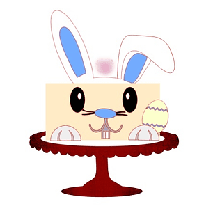 Arquivo Páscoa Topo de Bolo Carinha Coelho