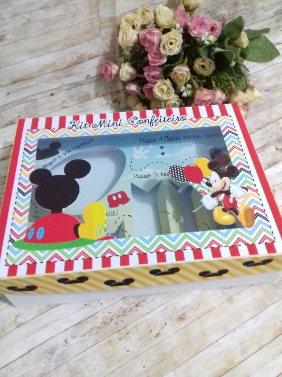 Arquivo Páscoa Kit Mini Confeiteiro Mickey  1