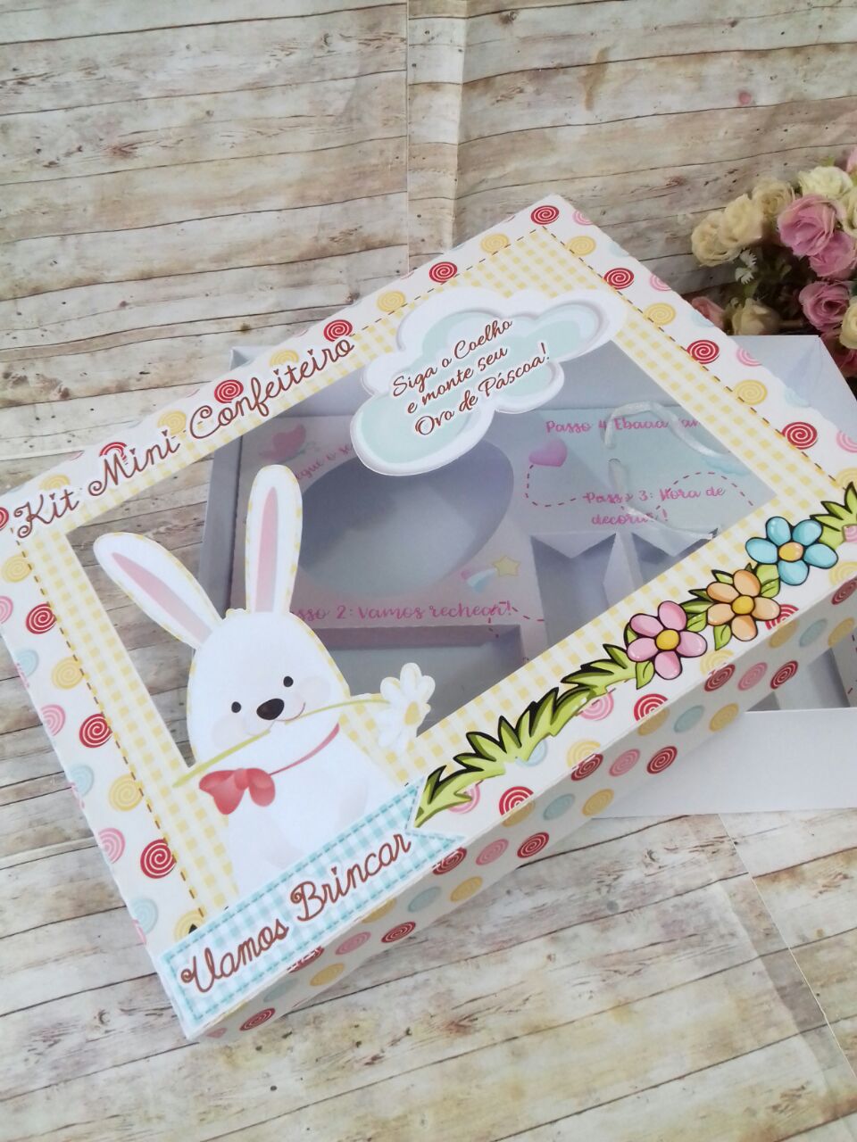 Arquivo Páscoa Kit Mini Confeiteiro Coelho 1