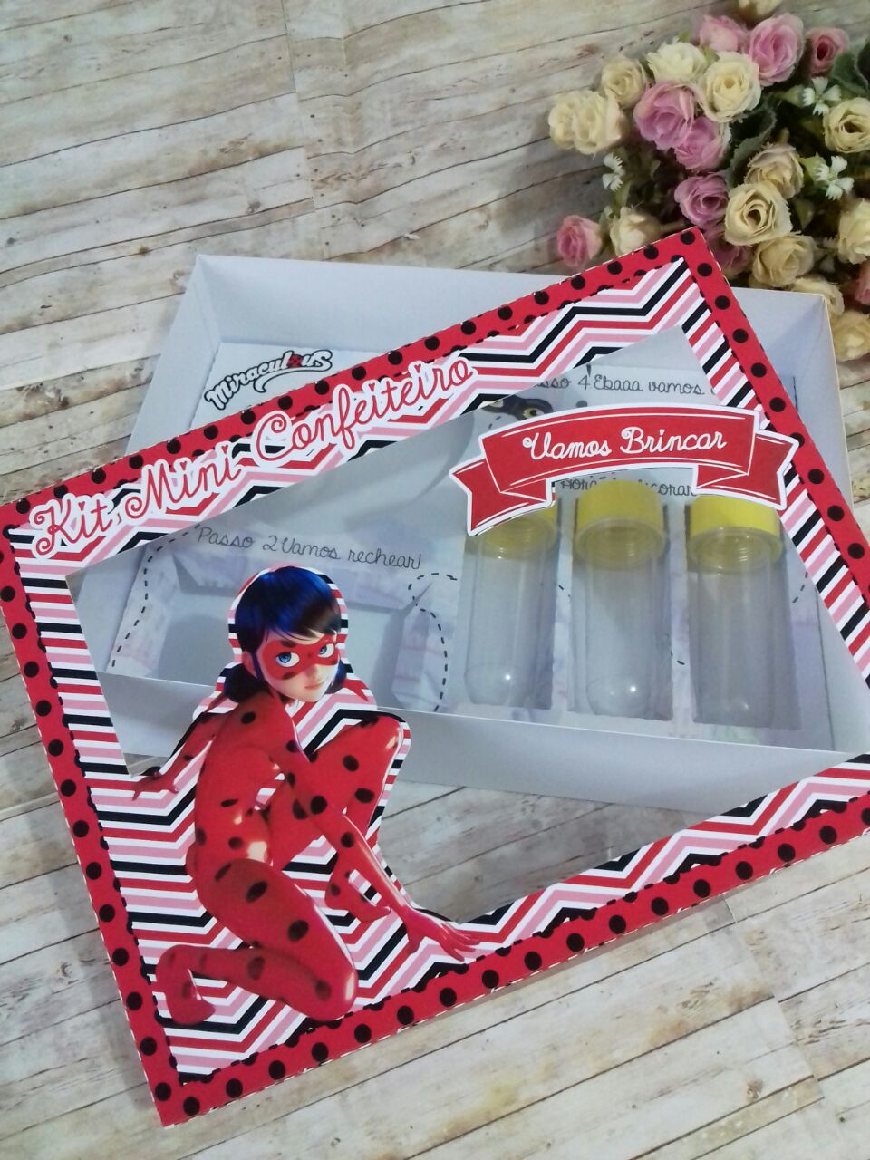 Arquivo Páscoa Kit Mini Confeiteiro Lady Bug 1