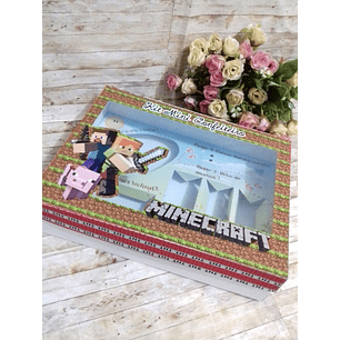 Arquivo Páscoa Kit Mini Confeiteiro Minecraft 