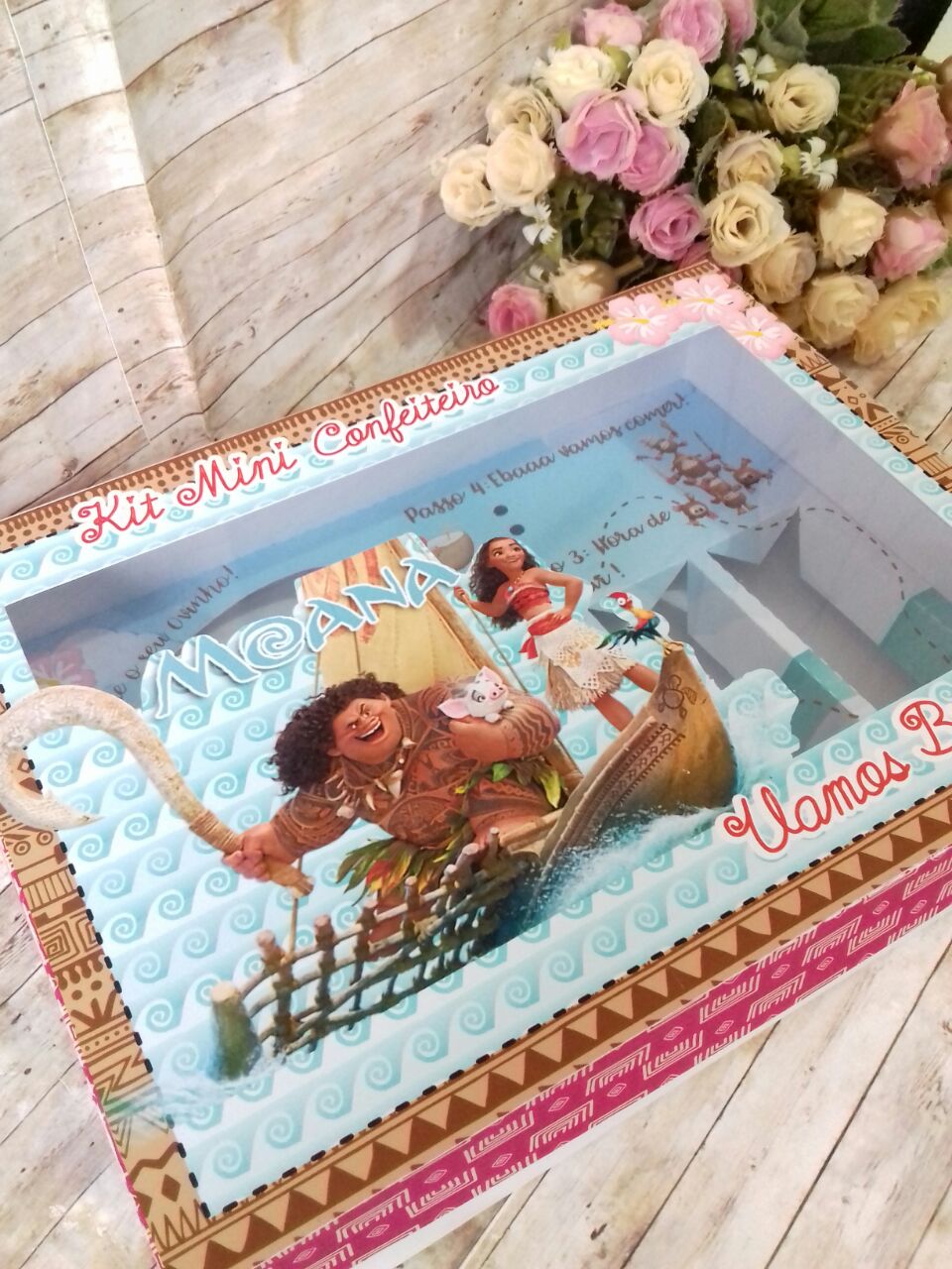 Arquivo Páscoa Kit Mini Confeiteiro Moana  1