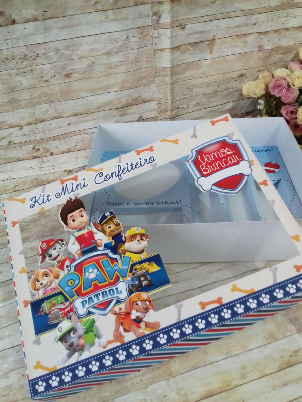 Arquivo Páscoa Kit Mini Confeiteiro Patrulha Canina 1