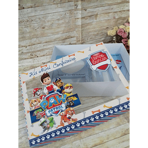 Arquivo Páscoa Kit Mini Confeiteiro Patrulha Canina