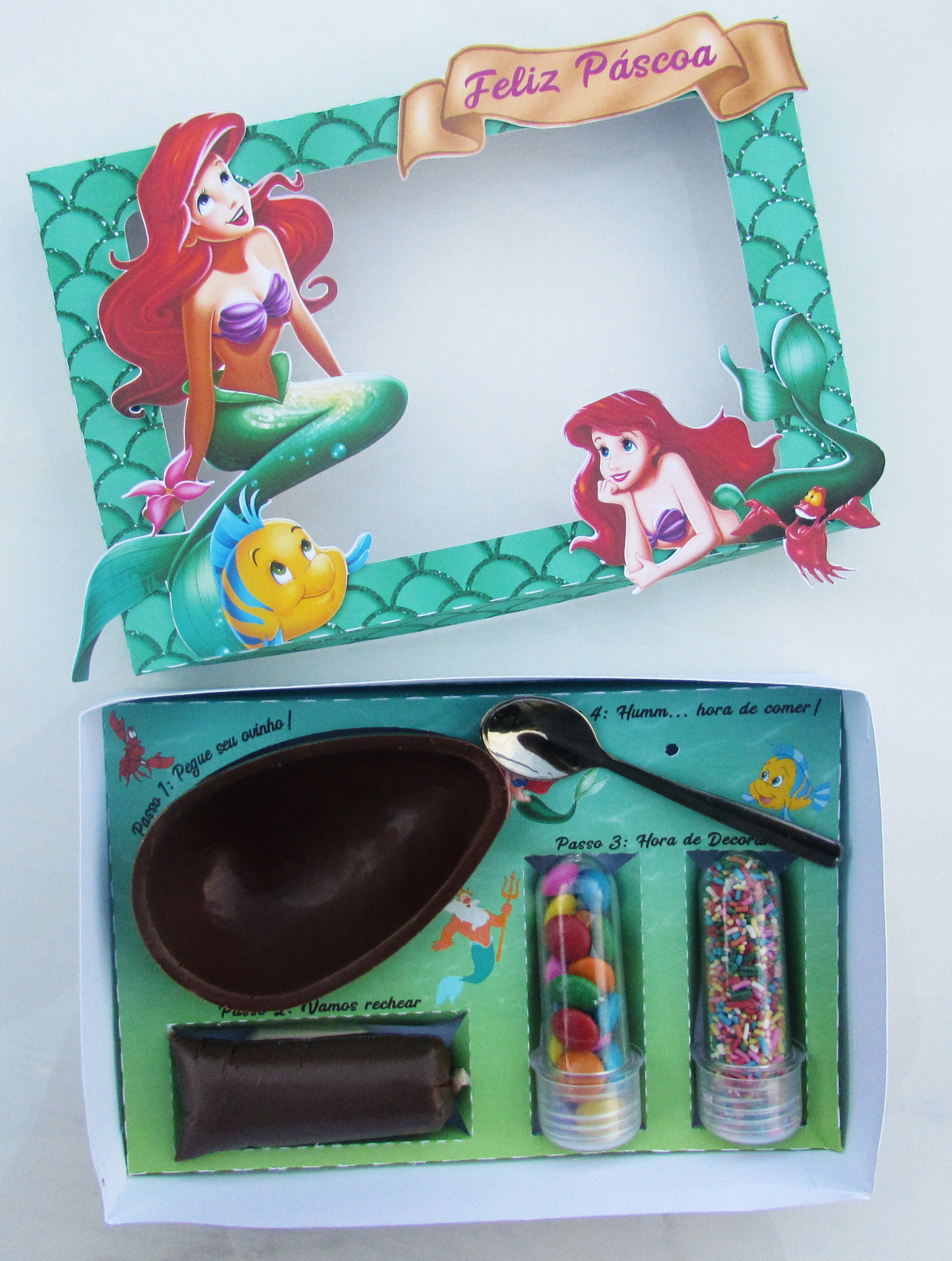 Arquivo Páscoa Kit Mini Confeiteiro Ariel  1