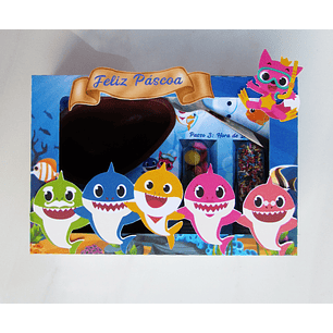 Arquivo Páscoa Kit Mini Confeiteiro Baby Shark