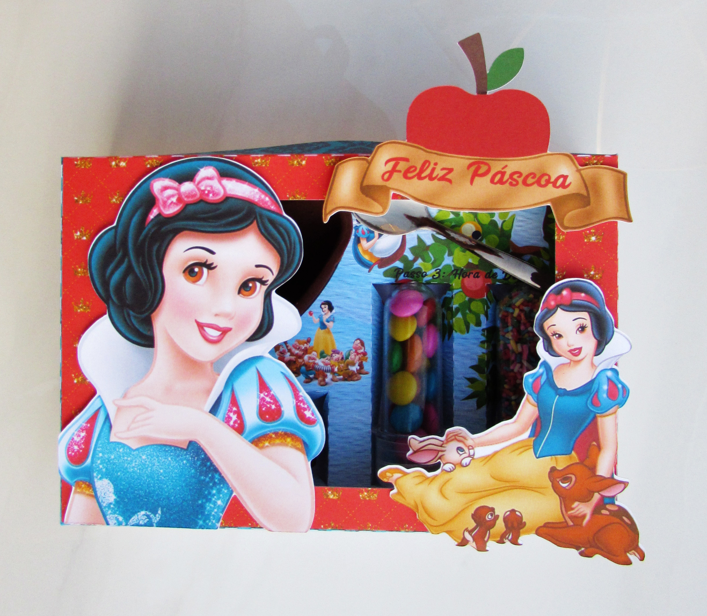 Arquivo Páscoa Kit Mini Confeiteiro Branca de Neve  1