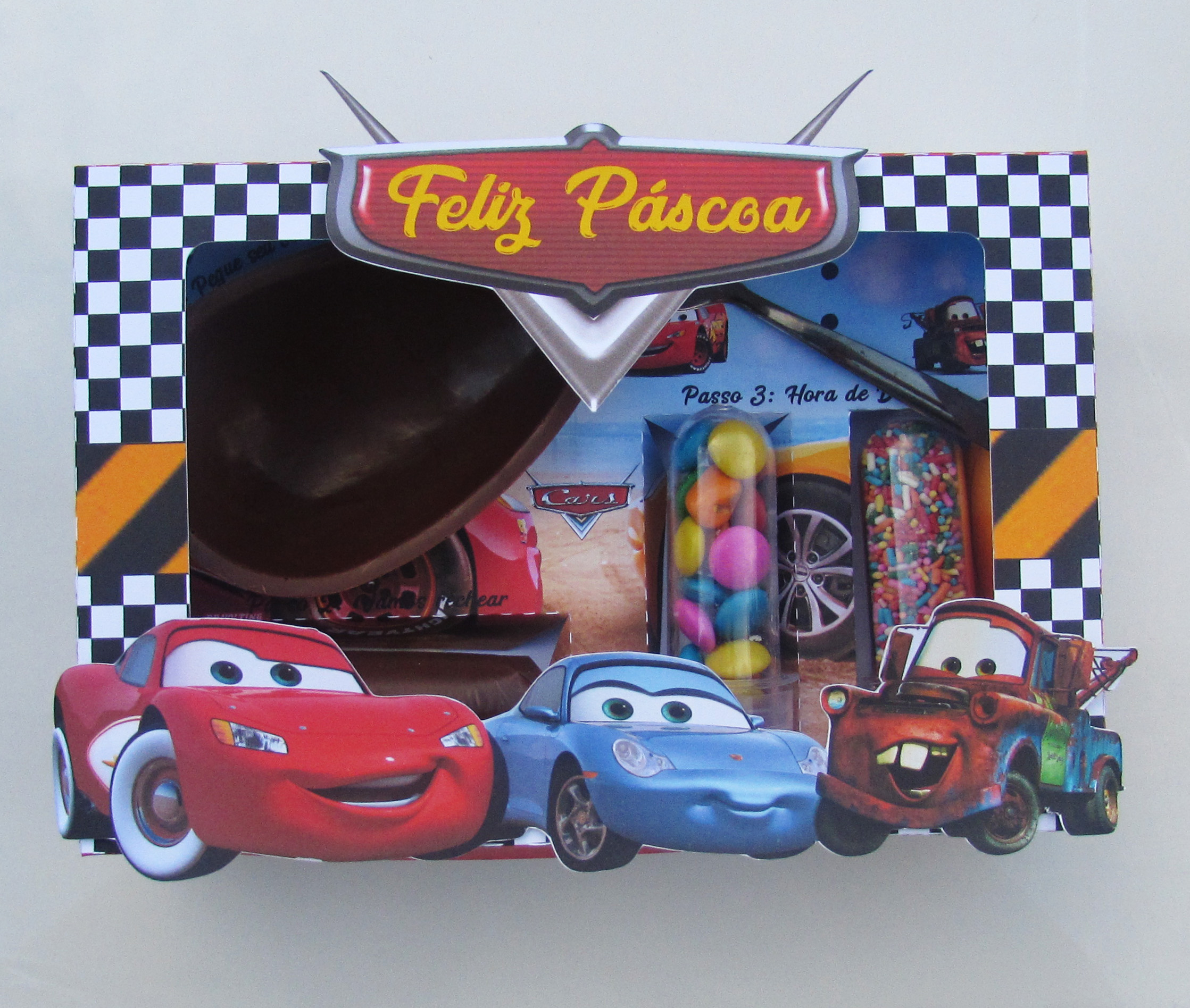 Arquivo Páscoa Kit Mini Confeiteiro Carros Mcqueen  1