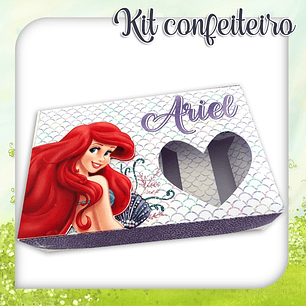 Arquivo Páscoa Kit Mini Confeiteiro Ariel 