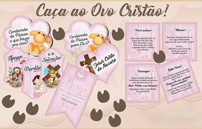 Arquivo Páscoa Caça aos Ovos Cristão 1