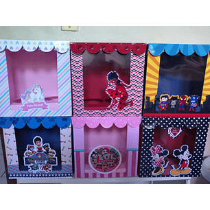 Arquivo Páscoa Caixa para Ovo e Copo Personagens