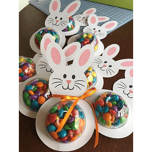 Arquivo Páscoa Coelho Barriga Confeti 