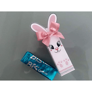 Arquivo Páscoa Porta Bis Coelho com Laço