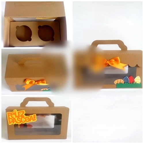 Arquivo Páscoa Caixa para 2 Cupcake  1