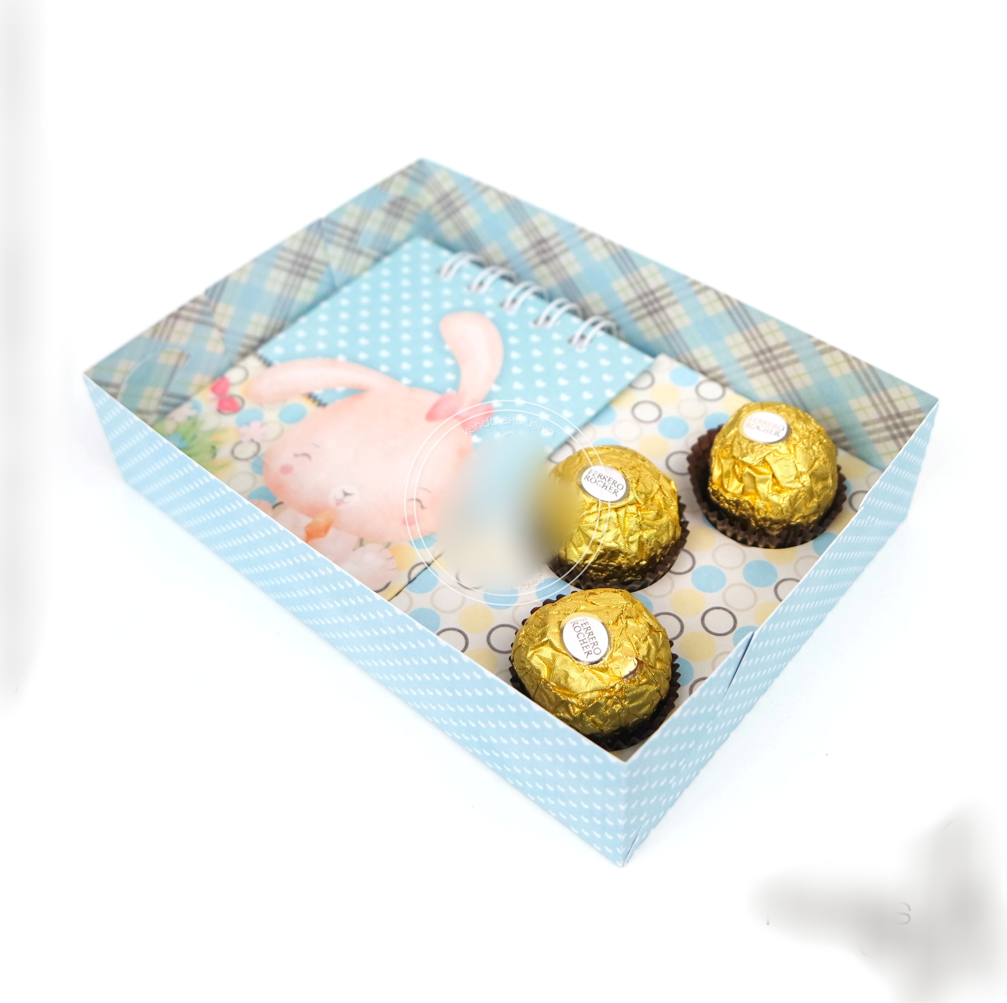 Arquivo Páscoa Caixa Montável Bloquinho e Bombom  1