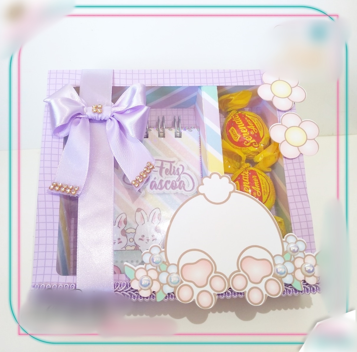 Arquivo Páscoa Caixa Bloquinho e Bombom 1