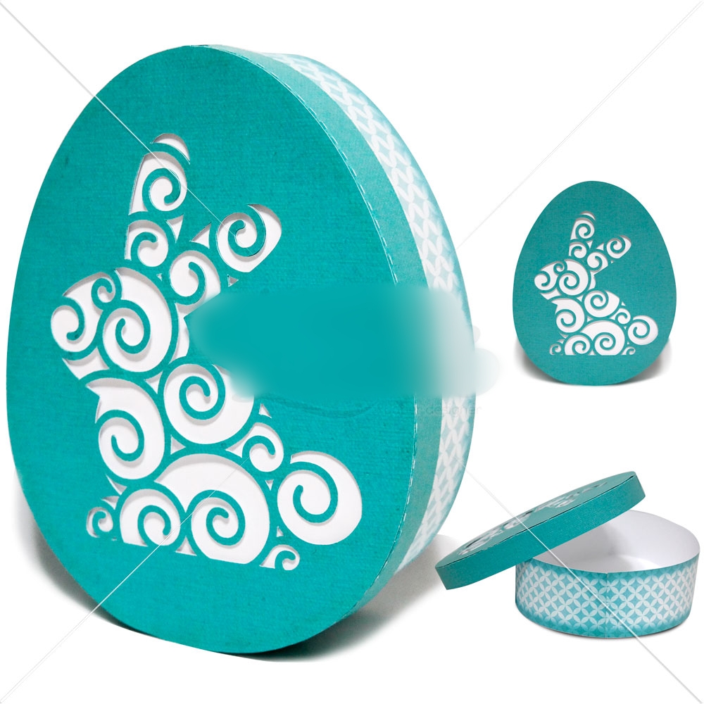 Arquivo Páscoa Caixa Ovo de Páscoa e Coelho  1