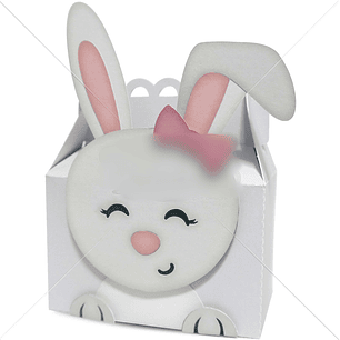 Arquivo Páscoa Caixa Coelha 