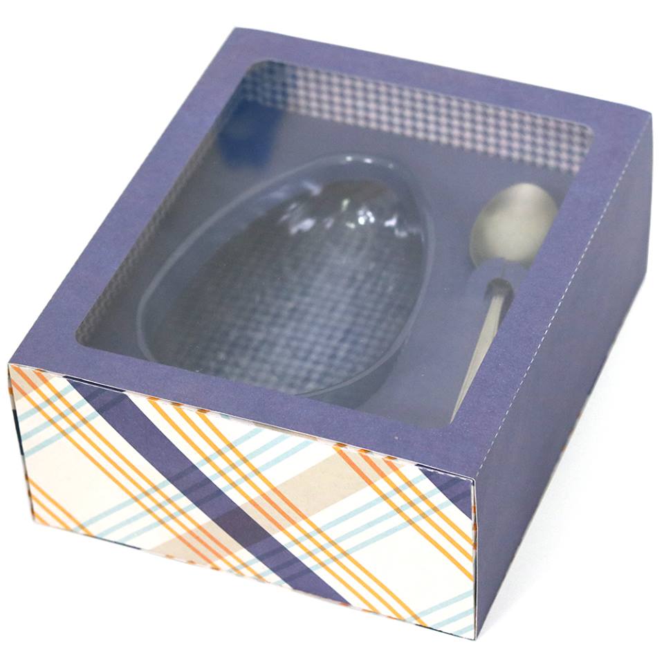 Arquivo Páscoa Caixa para Ovo de Colher com Tampa  1