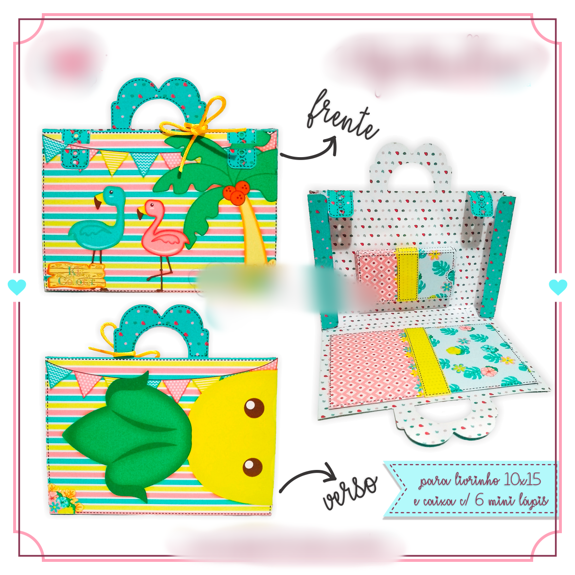 Arquivo Páscoa Maletinha Colorir  1