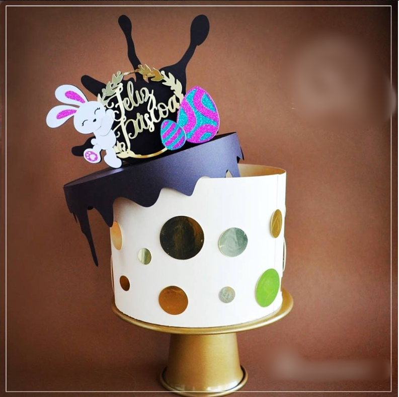 Arquivo Páscoa Topo de Bolo Páscoa  1