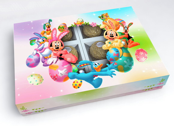 Arquivo Páscoa Caixa para 12 Bombons Mickey  1