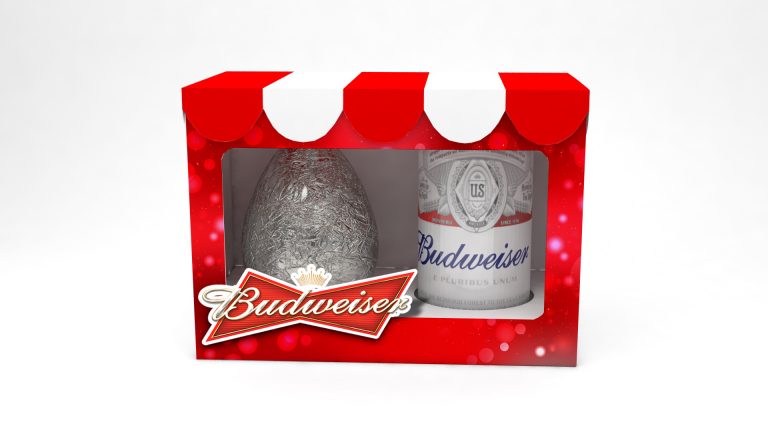 Arquivo Páscoa Caixa para Ovo de Páscoa e Latinha Budweiser 1