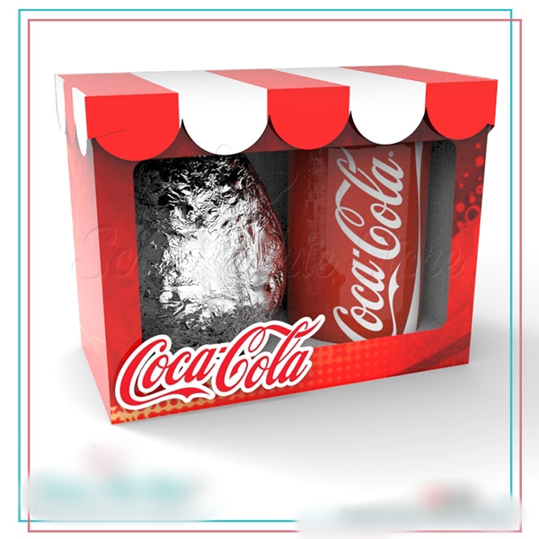 Arquivo Páscoa Caixa para Ovo de Páscoa e Latinha CocaCola  1