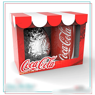 Arquivo Páscoa Caixa para Ovo de Páscoa e Latinha CocaCola 