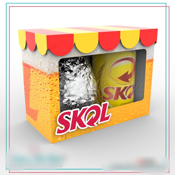 Arquivo Páscoa Caixa para Ovo de Páscoa e Latinha Skol  1