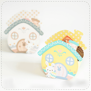 Arquivo Páscoa Caixa Casinha Coelho 