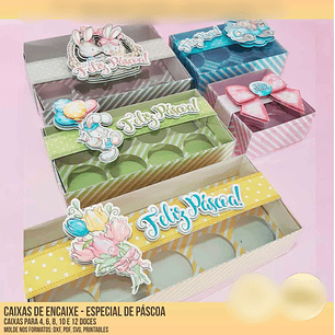 Arquivo Páscoa Caixas de Encaixe