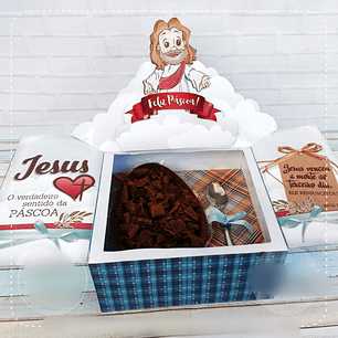 Arquivo Páscoa Caixa Ovo de Colher Pop Up