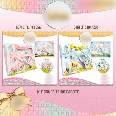 Arquivo Páscoa Kit Confeiteiro Pacote 1