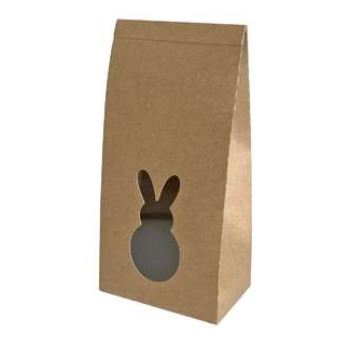 Arquivo Páscoa Caixa com Visor Coelho  1