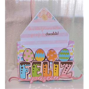 Arquivo Páscoa Caixa Envelope Páscoa 