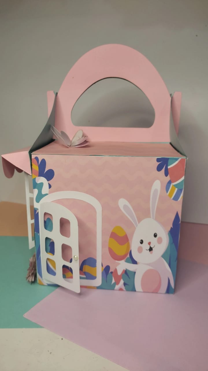 Arquivo Páscoa Caixa Casinha Coelho  1