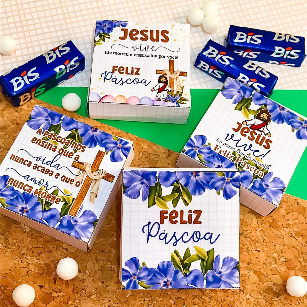 Arquivo Páscoa Caixinha Bis Páscoa Cristã 1