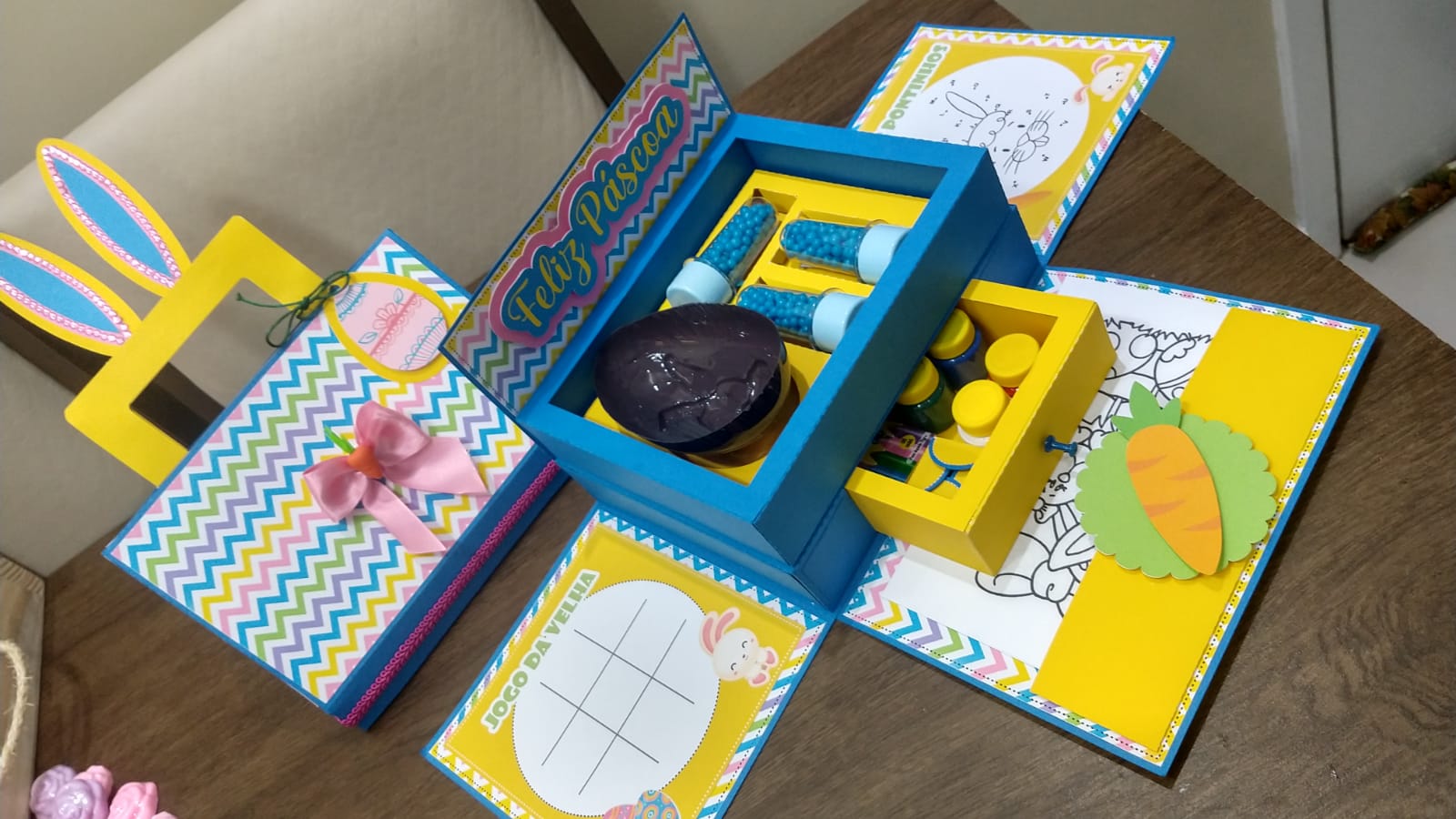 Arquivo Páscoa Caixa Coelho Páscoa 1