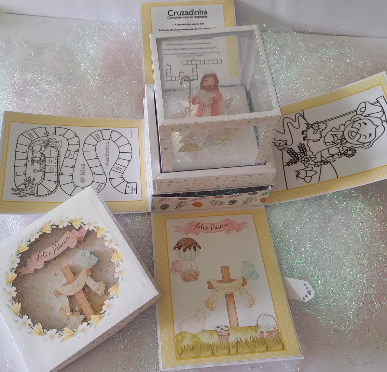 Arquivo Páscoa Caixa Cristã Luxo  1