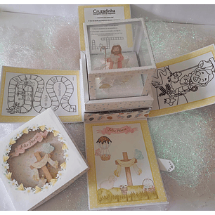 Arquivo Páscoa Caixa Cristã Luxo 