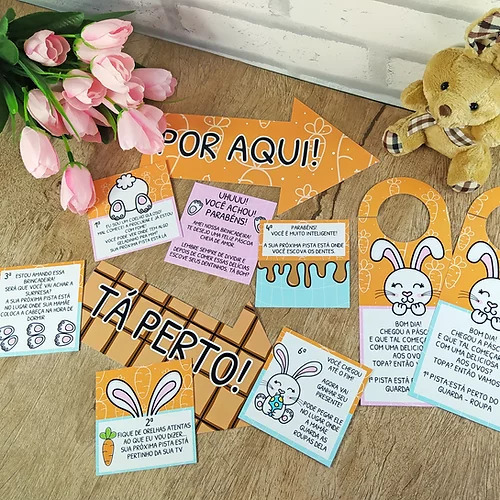 Arquivo Páscoa Kit Caça aos Ovos  1