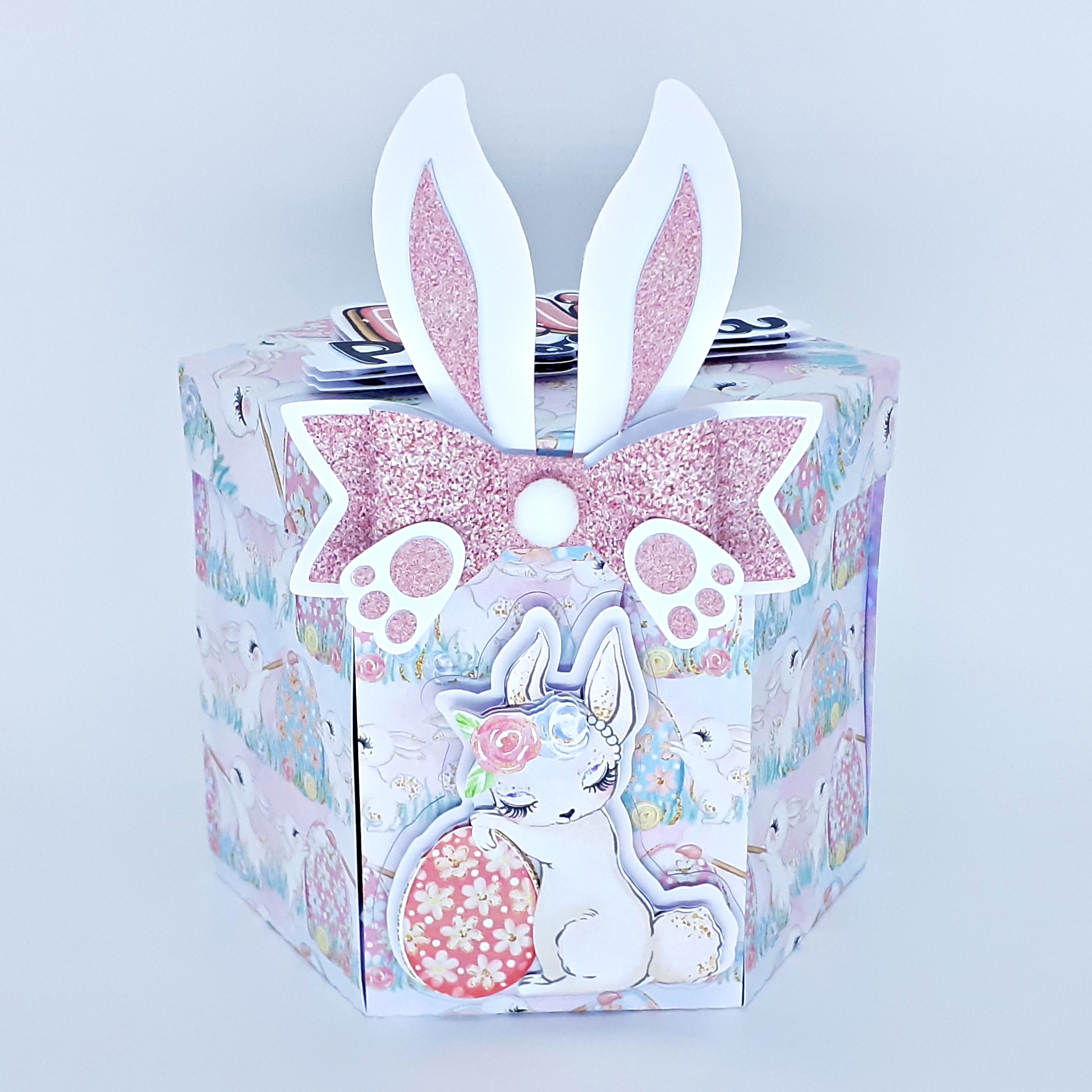 Arquivo Páscoa Caixa Explosão Menina 1