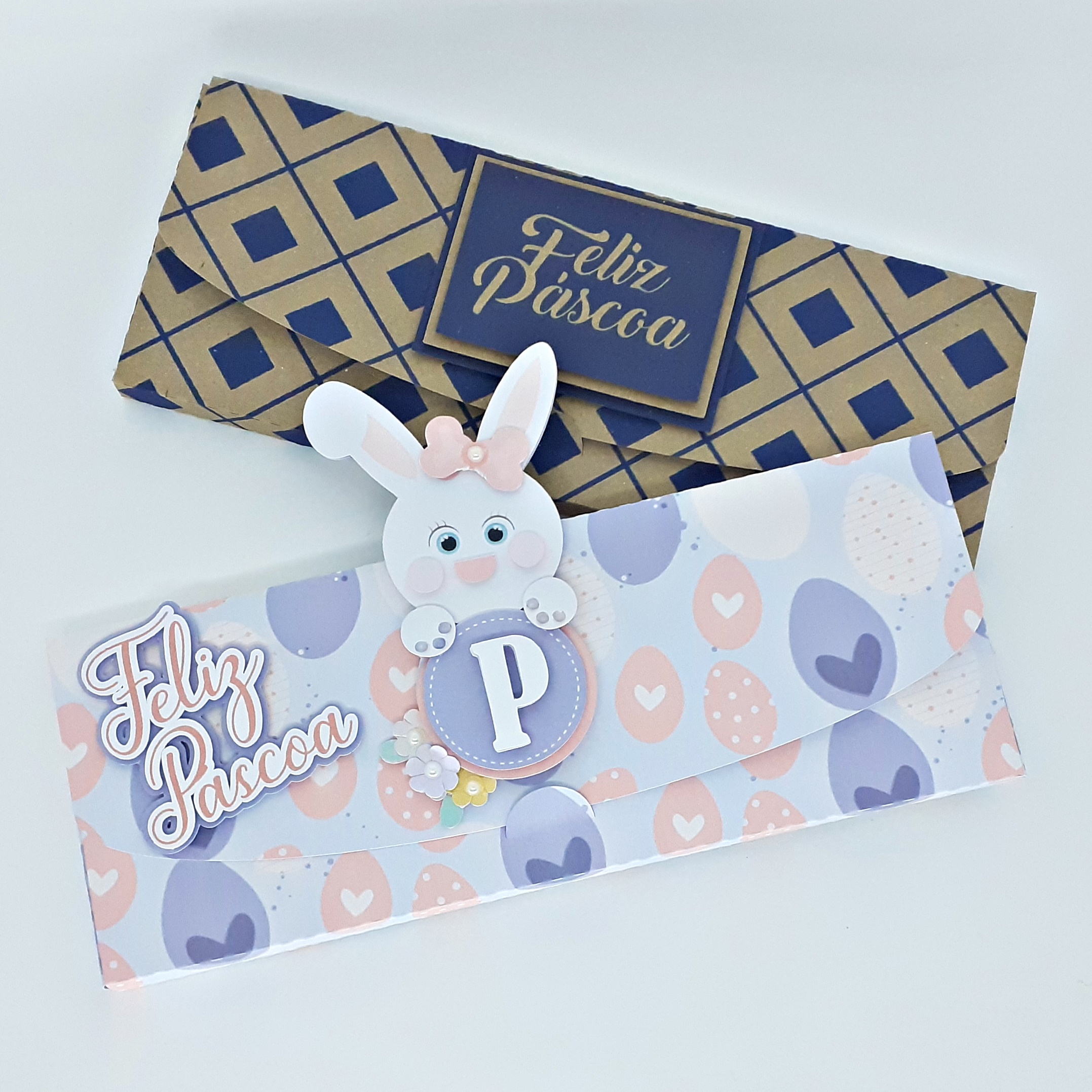 Arquivo Páscoa Envelope Barra de Chocolate Bis  1