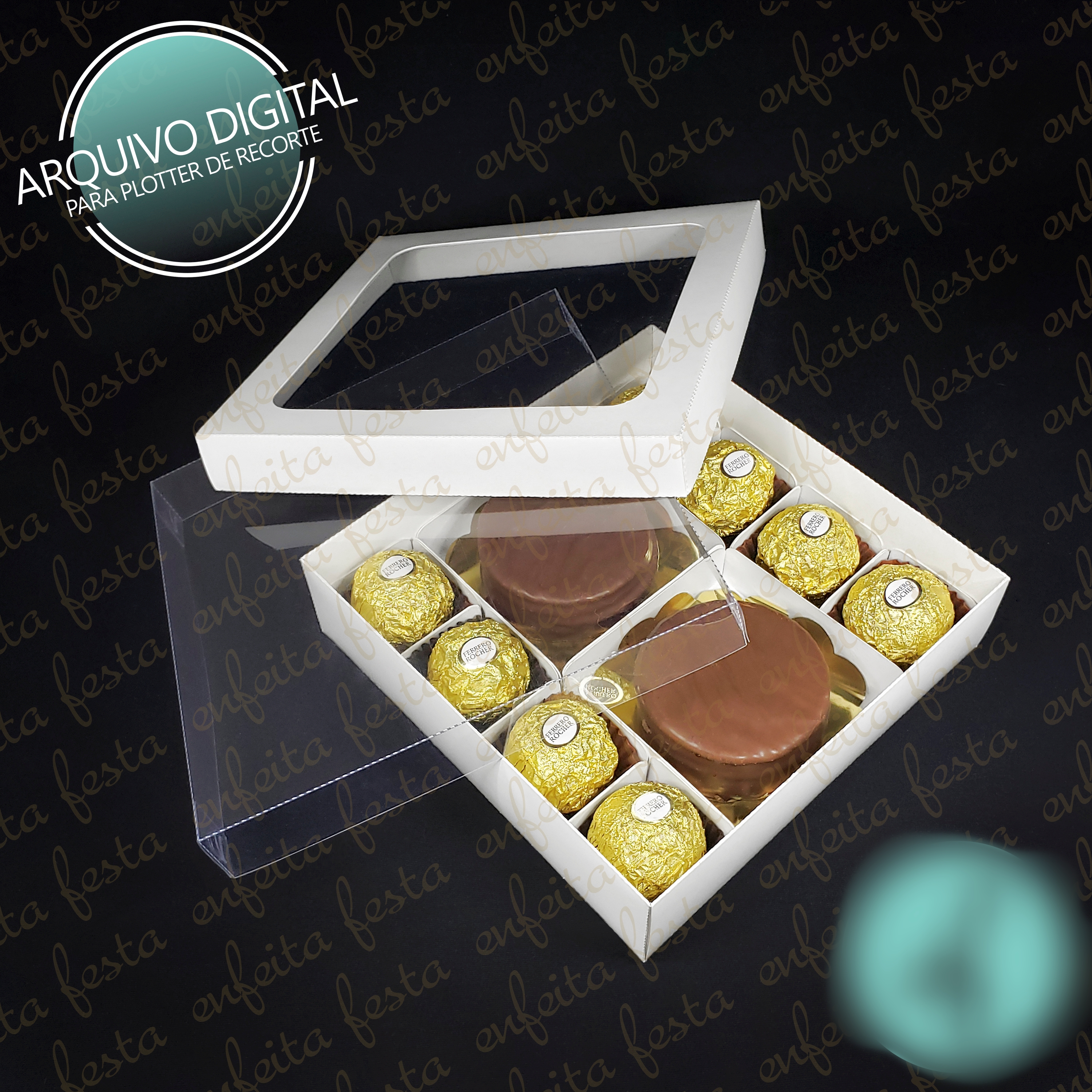 Arquivo Páscoa Caixa Ferrero e Chocolate  1