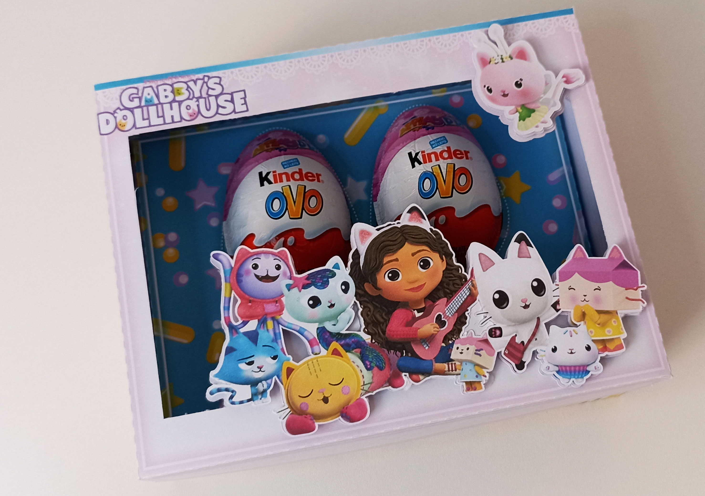 Arquivo Páscoa Caixa Kinder Ovo a Casa Mágica  1