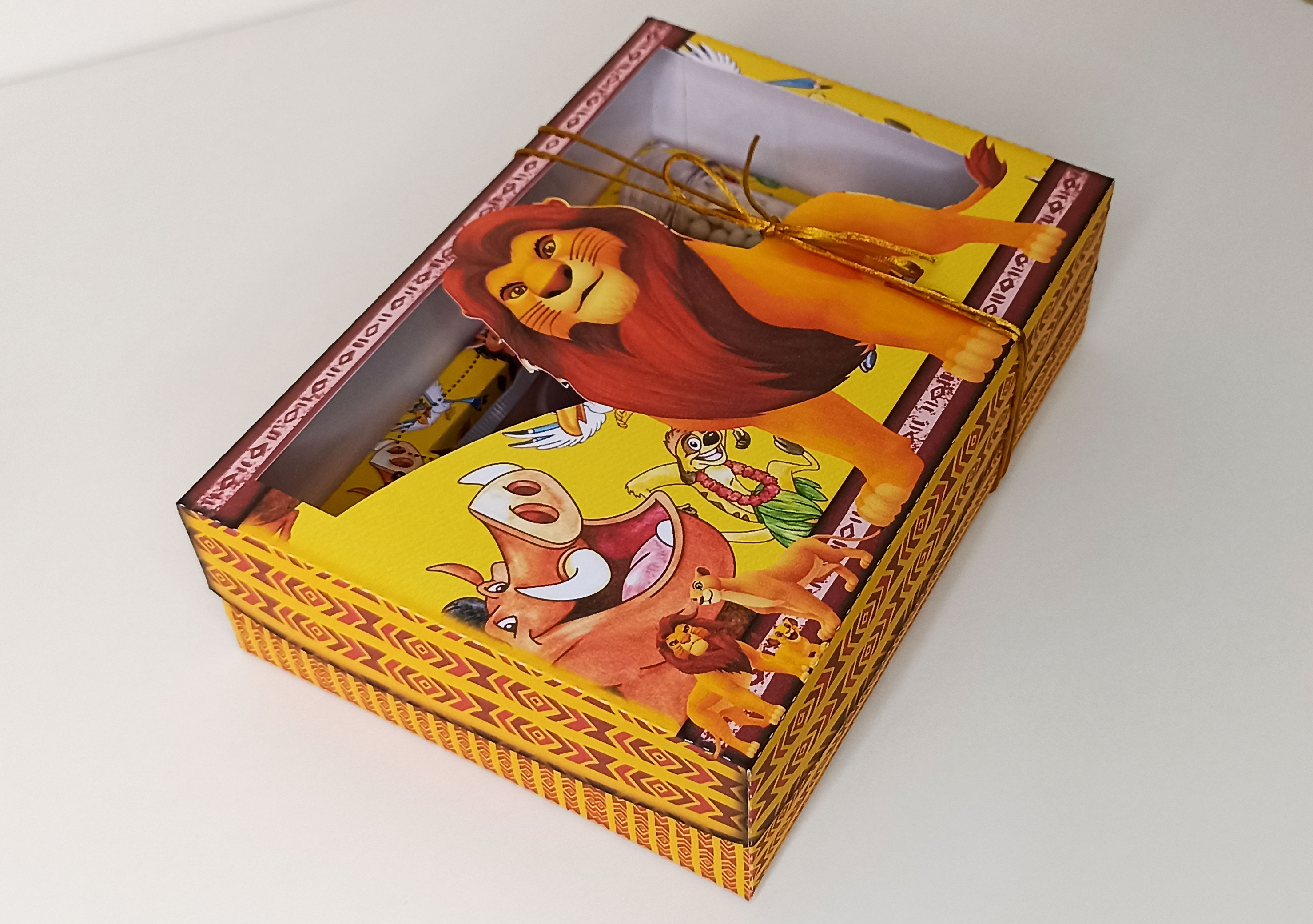 Arquivo Páscoa Caixa Mini Confeiteiro Rei Leão  1