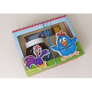 Arquivo Páscoa Caixa Galinha Pintadinha Menino Kinder, Nutella e Balinhas