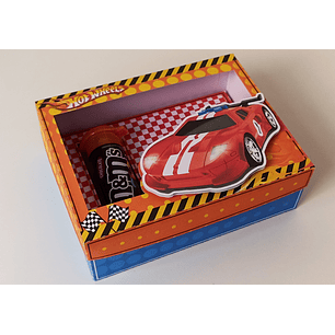 Arquivo Páscoa Caixa Hot Wheels Kinder Ovo e M&Ms